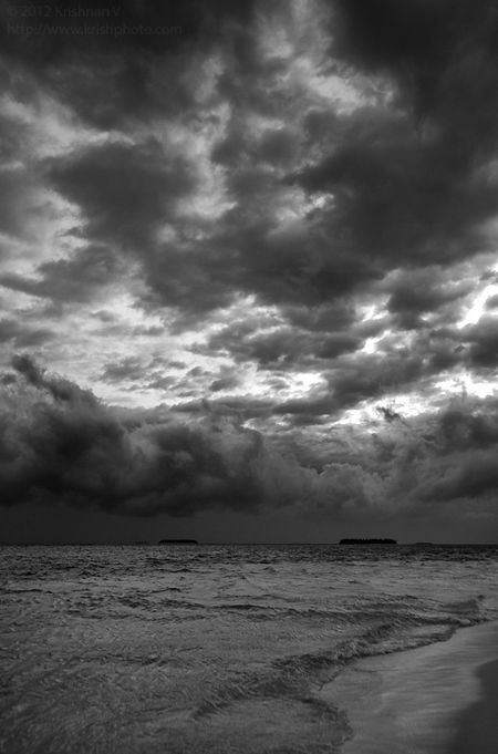 Storm Clouds Over Maldives